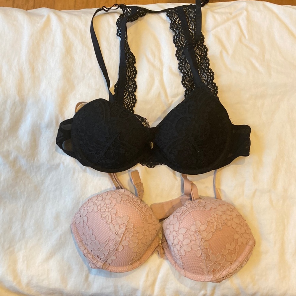 Lot of TWO H&M bras